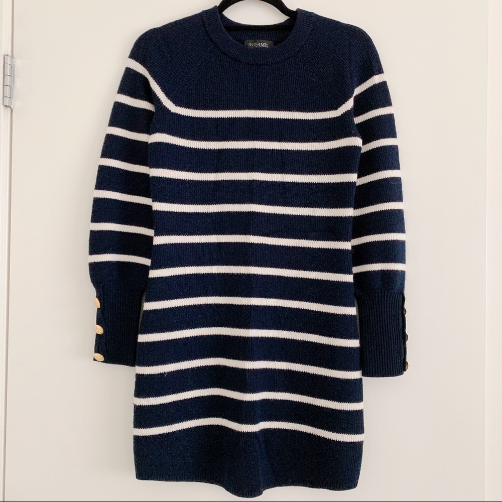 INTERMIX Sweater Dress sz P